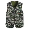 Chaleco Outdoor Delgado Multibolsillos Transfronterizo para Hombre, Chaleco de Pesca de Malla de Secado Rápido de Verano, Ropa de Trabajo para Fotografía para Hombre