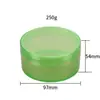 Gel de Aloe Vera Personalizado 300g Frasco de Boca Larga, Creme Facial 250g Pote de PP, Embalagem Plástica Cosmética Atacado