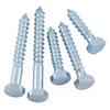 Tornillo autorroscante hexagonal externo galvanizado grado 4.8 tornillo hexagonal para madera tornillo para madera M6M8M10M12