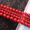 Venta Directa de Fábrica Cuentas Redondas Rojas Turquesas Manualidades Hechas a Mano DIY Materiales para Bordar Accesorios de Joyería Turquesa Semi-Terminados Cuentas Sueltas