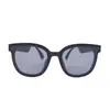 Gafas de Sol Trendy Gm Transfronterizas para Mujer, Gafas de Sol de Alta Gama con Montura Cuadrada, Gafas de Montura Grande Adelgazantes, Estilo Deportivo