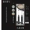Espumador de Leche Triángulo, Batidor de Huevos, Herramienta para Café, Horneado, Arte Latte, Recargable Doble Cabezal, Transfronterizo, 100mAh, 100 Piezas