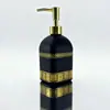 Botella dispensadora cosmética de 415 ml, Botella vacía tipo prensa, Botella cuadrada para loción, Champú, Gel de ducha, Botella para desinfectante de manos