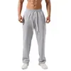 Pantalones Casuales Versátiles de Verano para Hombre 2026 Aliexpress con Cintura Elástica y Cordón, Pantalones Deportivos de Color Sólido al por Mayor en Stock