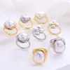Anillo Retro Francés de Imitación de Perlas Mapebe para Mujer, Lujo Ligero, Moda Exquisita, Personalidad para el Trabajo, Joyería de Mano con Diseño de Nicho