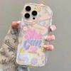 Diseño Creativo de Graffiti Adecuado para Apple 17Promax, Funda para Teléfono Iphone16Pro Europea y Americana, 15Plus Anticaída, 14 Suave