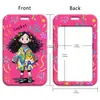 Novo Cordão para Celular Lucky Girl Porta-Cartão Cartão de Ônibus de Estudante Exposição Identificação Tendência Personalizada Capa Protetora de Casca Dura