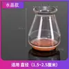 Capas de Pé Silenciosas para Mesa e Cadeira Estilo Universal Doméstico Material de Silicone Transparente Não Precisa de Cola Encaixe Pronto para Usar Base de Feltro Resistente ao Desgaste Reduz