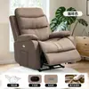 Sofá tipo cápsula espacial de primera clase, sillón reclinable eléctrico multifuncional para una persona, sillón reclinable perezoso para sala de estar, silla de masaje y manicura, sillón reclinable giratorio
