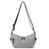 Bolso de Hombro de Gran Capacidad de Moda para Viajes Diarios para Hombres y Mujeres Nuevo de Verano 2025 Bolso Cruzado Casual Estilo Occidental Estilo Coreano
