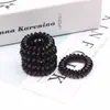 3.7cm trompeta prisma triangular línea telefónica cuerda para el pelo banda de goma infantil anillo para el pelo caramelo degradado comercio exterior