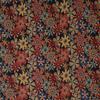 Atacado de algodão e linho impressão de tecido de costura impressão irregular patchwork roupas femininas vestido de estilo étnico tecido artesanal