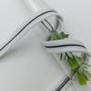 Em estoque fita de seda tricotada dourada e prateada 1,2 cm de largura fita colorida 1 cm de largura fita colorida para decoração DIY