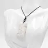 Collar de piedra semipreciosa amatista piedra natural cadena para suéter cadena de suéter casual collar con colgante de jade colgante accesorios para joyería diy venta al por mayor