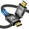 Cable HDMI Macho a HDMI 4K8K Cable de Datos Hdmi2.1 Cable de Conexión para TV Computadora Proyector Transmisión de Alta Velocidad