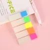 Notas Post-it Simples Tira Pequeña Combinación de Colores Tira de Conveniencia PET Aprendizaje Oficina Índice Post Nota Índice Post Al Por Mayor