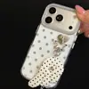 Las populares alas de lunares con purpurina fina son adecuadas para la funda del teléfono Apple 18 Pro Max, accesorios para iPhone 17 Pro, 16/15