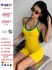 Conjunto de Yoga e Fitness Duas Peças Sem Costura Transfronteiriço Color Block Roupa de Ginástica Cintura Alta Controle de Barriga Levanta Bumbum Pêssego Conjunto Esportivo de Yoga