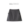 Jinyi Estilo Ou Falda Vintage con Cordón Ropa de Trabajo Falda Línea A Pantalones de Seguridad Casual Versátil Adelgazante Falda Corta