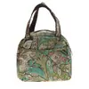 Bolsa de almuerzo grande de tela Oxford impresa de doble capa, bolso de mano, lindo, impermeable, bolsa para lonchera, bolsa para lonchera, venta al por mayor