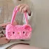 Bolso de Mano Katie Rojo Rosado Relleno Funda para Teléfono Móvil Adecuado para iPhone 16 Apple 15 13/14 Pro Max