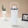 Copo Shaker Portátil Transfronteiriço Copo Térmico de Aço Inoxidável 304 Grande Capacidade Copo para Esportes ao Ar Livre Vácuo Conserva Frio Copo de Café