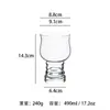 Taza Creativa para Cerveza Artesanal, Vidrio de Cristal Soplado, Taza Grande para Cerveza de Barril, Taza de Pinta, Taza de Trigo Estilizada, Personalizada