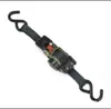 Correa de Amarre para Coche y Motocicleta Retracción con una Sola Llave Poliéster Engrosado Doble Gancho Transfronterizo Amazon Tensor de Cuerda de Retracción Automática