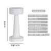 Lámpara de mesa de bar recargable con LED transfronterizo, lámpara de mesa decorativa para hotel, KTV, cafetería, restaurante, luz de noche con personalidad creativa.