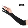 Guantes Profesionales para Dibujo, Boceto y Pintura Extendido Personalizado Anti-manchas Guantes de Dos Dedos Largos Transpirables