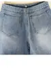 Shorts de Mezclilla con Patrón de Rayos Americanos para Hombre Verano 2026 Lavados de Pierna Recta Casual de Longitud Media Pantalones de Cinco Puntos cleanfit