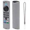 Adequado para Controle Remoto de Voz Amazon Alexa 3ª Geração Capa Protetora de Silicone com Design Luminoso Vazado