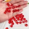 Hojas de flor de tulipán, pétalos de vidrio esmaltado, hechos a mano, pendientes, collares, pulseras, accesorios de joyería, material