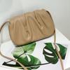 Bolso Retro Pequeño para Mujer Comercio Exterior Nuevo Bolso Cuadrado Pequeño Otoño e Invierno Bolso Dumpling Viajero Negro Cruzado Bolso de Mano Bajo el Brazo