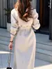 2026 nuevo vestido largo casual de moda transfronterizo para mujer europeo y americano