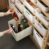 Caja de Almacenamiento para Artículos Varios, Organizador de Cosméticos de Escritorio, Almacenamiento para Dormitorio, Canasta de Almacenamiento Multifuncional para Cocina, Ropa para Armario