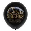 Nuevo ¡SALUD por 30 40 años globo de látex ¡SALUD CERVEZAS decoración de celebración de fiesta de aniversario