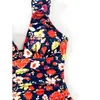 Amazon 2026 Nuevo Traje de Baño Enterizo Estampado Europeo y Americano para Mujer que Oculta el Vientre Adelgazante Bikini Playa Fuente Termal Traje de Baño