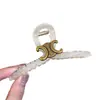 Arco del Triunfo Francés Elegante Pinza de Agarre para Mujer Verano Pinza Grande para el Cabello Parte Trasera de la Cabeza Elegante Pinza de Tiburón Clip de Alto Grado Adorno para el Cabello