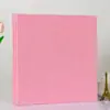 Bestseller transfronteiriço tecido de linho 16 polegadas álbum de fotos adesivo DIY plano cor sólida sem janela casamento viagem álbum de fotos laminado