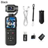 Câmera de ação 4K portátil de bolso transfronteiriça HD para Vlog ao ar livre com tela flip de 180 graus