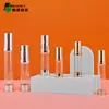 En stock Como material de embalaje para botella de vacío 5 ml-50 ml galvanizado spray de emulsión muestra de botella de vacío rellenado