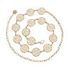 Vestido cintura corrente senhoras metal folha gancho corrente simples cinto fino decorativo três opcionais uma geração de cabelo
