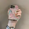 Flor de Primavera Mariposa para Apple 16promax Hermoso Temperamento Moda Funda para Teléfono de Mujer iPhone15 Chapado
