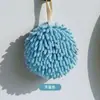 Limpieza del Hogar Bola de Toalla de Mano de Chenilla Suministros de Cocina Creativos Toalla de Mano Multifuncional Colgante Absorbente de Agua Secado Rápido