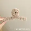 Presilha Preta de Laço para Mulheres, Novo Estilo High-End 2025, Grampo de Tubarão, Prendedor de Cabelo, Prendedor de Cabelo na Parte de Trás da Cabeça