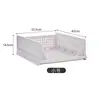 Caja de Almacenamiento para Armario Apilable Divisores por Capas Canasta para Doblar Ropa Juego de Cajones de Almacenamiento para Armario de Dormitorio Venta al por Mayor