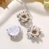 Parches de Tela Flor de Perla Hechos a Mano Multicapa Versátiles Japoneses y Coreanos, Accesorios DIY para Zapatos y Sombreros, Pinzas para el Cabello, Bolsos, Decoraciones de Flor para Zapatos y Accesorios