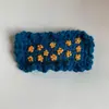 Pinza para el Cabello Hecha a Mano Bordada a Crochet Nueva de Otoño e Invierno para Mujer, Pinza Bb de Flor Linda para Flequillo, Pinza Lateral, Accesorio para el Cabello
