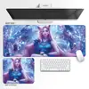 Mouse Pad Grande para Jogos de E-Sports Escritório Estudante E-Sports Mouse Pad de Aparência Premium Borracha Natural Borda de Bloqueio de Precisão